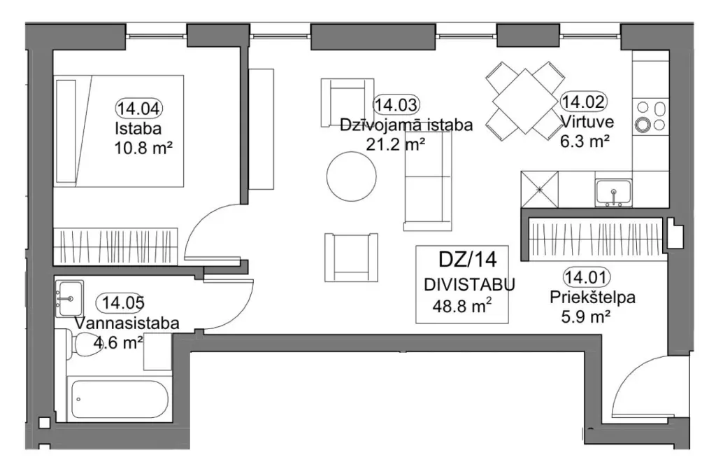 Dzīvoklis Nr. 14