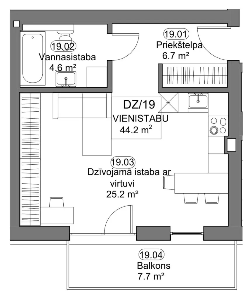 Dzīvoklis Nr. 19