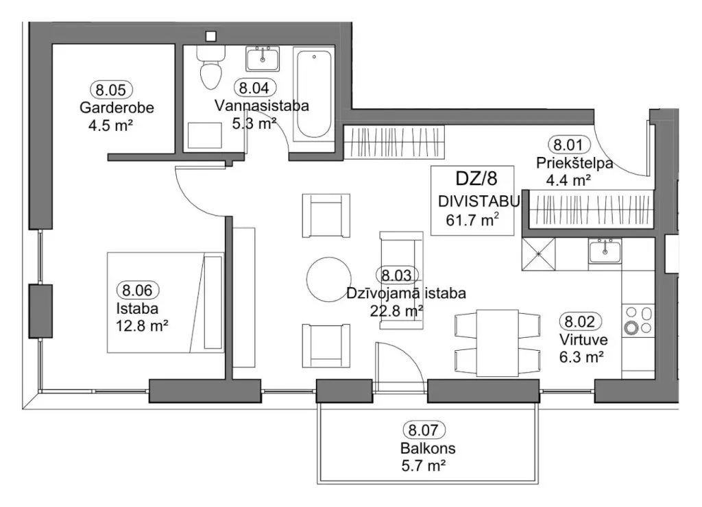 Dzīvoklis Nr. 8