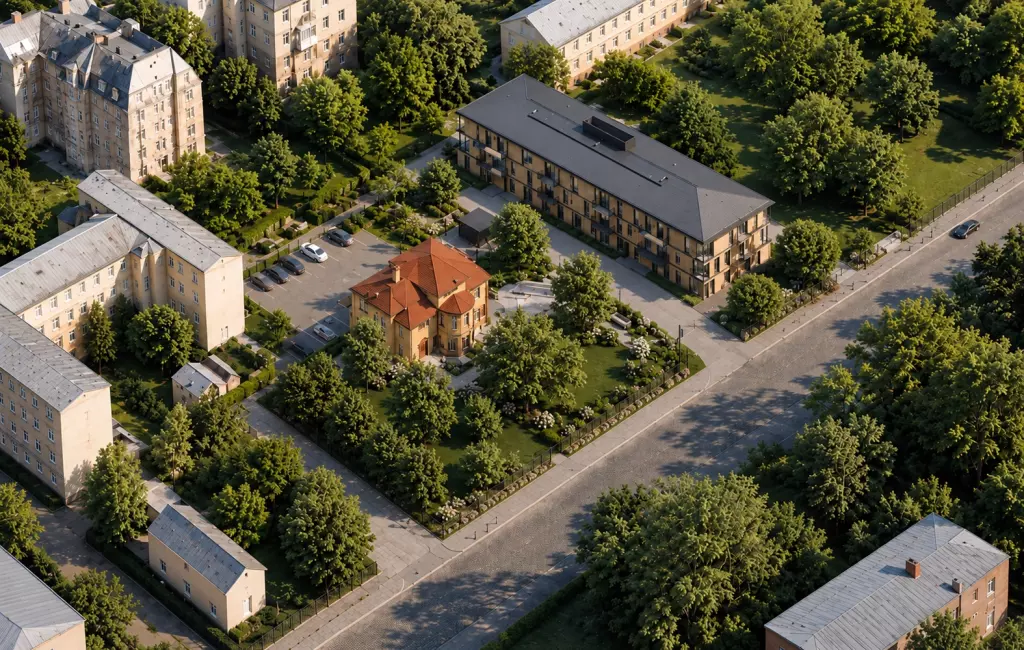 HillGarden Kapseļi no putna lidojuma